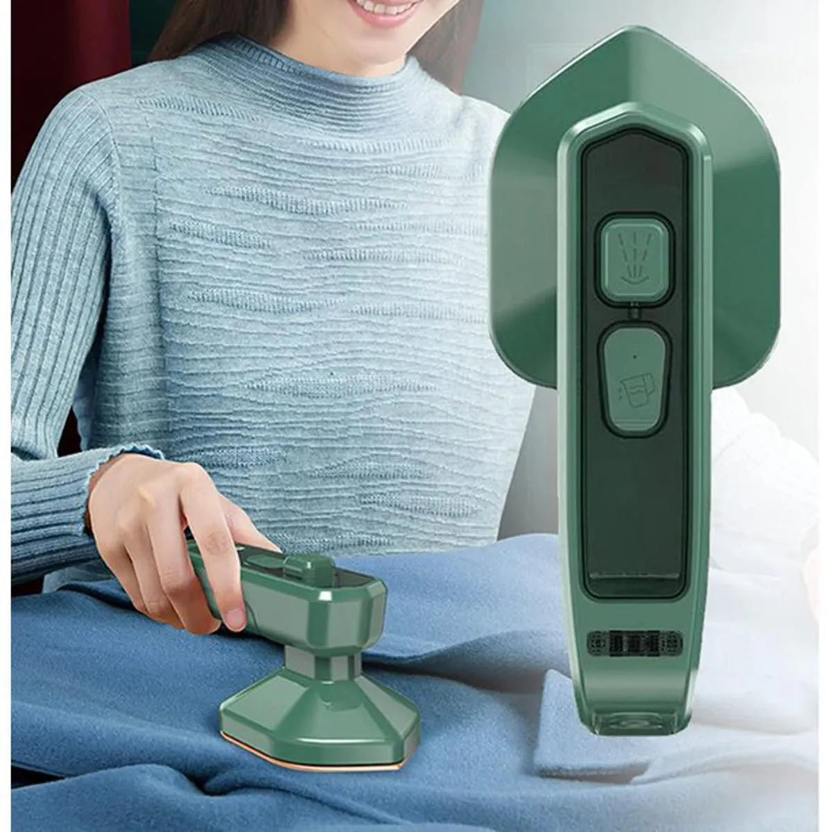 Portable Mini Electric Steam Iron for Pressing Clothes