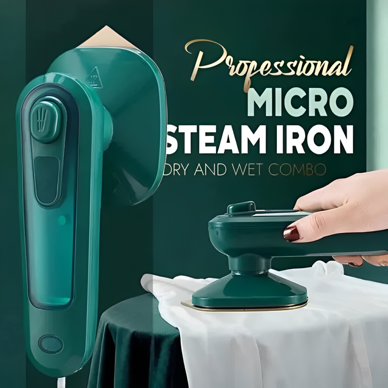 Portable Mini Electric Steam Iron for Pressing Clothes